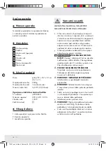 Предварительный просмотр 16 страницы Meradiso Z31196 Operation And Safety Notes