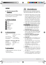 Предварительный просмотр 29 страницы Meradiso Z31196 Operation And Safety Notes