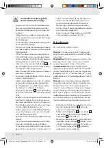 Предварительный просмотр 30 страницы Meradiso Z31196 Operation And Safety Notes