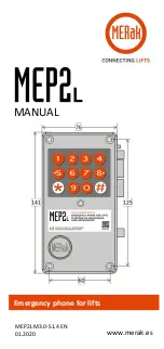 Предварительный просмотр 38 страницы Merak MEP2L Manual