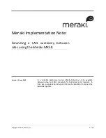 Meraki MR58 Implementation Note preview