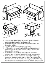 Preview for 2 page of Merax BREED SOFA SET WF191435 Assembly Instruction Manual