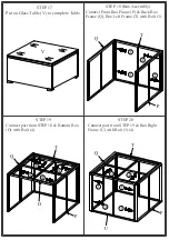 Preview for 13 page of Merax BREED SOFA SET WF191435 Assembly Instruction Manual