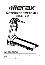 Preview for 1 page of Merax KBR-JK1603E Instruction