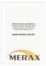 Preview for 8 page of Merax MX-02 C Operator'S Manual