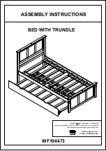 Preview for 1 page of Merax WF194473 Assembly Instructions Manual