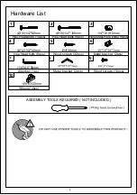 Preview for 4 page of Merax WF194473 Assembly Instructions Manual