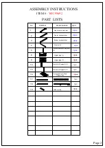 Preview for 2 page of Merax WF195692 Assembly Instructions Manual
