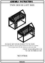 Preview for 1 page of Merax WF197808 Assembly Instructions Manual