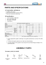 Preview for 21 page of Mercalor MT01549 Instruction Manual