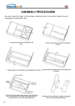 Предварительный просмотр 22 страницы Mercalor MT01549 Instruction Manual