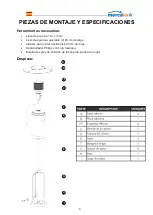 Предварительный просмотр 10 страницы Mercalor MT01555 Manual