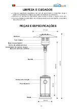 Предварительный просмотр 22 страницы Mercalor MT01555 Manual