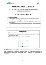 Предварительный просмотр 16 страницы Mercalor MT01560 Manual Instruction