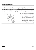 Preview for 12 page of MERCATOR FC030128BS Installation And Operation Instruction Book