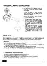 Preview for 7 page of MERCATOR FC130124BC Installation And Operation Instruction Book