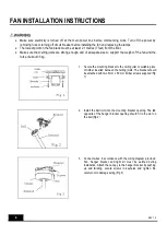 Preview for 6 page of MERCATOR FC132124BC Installation And Operation Instruction Book