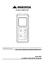 MERCATOR FRM97 Installation And Operation Instruction Book preview