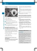 Предварительный просмотр 117 страницы Mercedes-Benz 176.012 Owner'S Manual