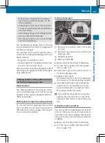 Предварительный просмотр 118 страницы Mercedes-Benz 176.012 Owner'S Manual