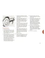 Предварительный просмотр 71 страницы Mercedes-Benz 190 D 2.2 1985 Owner'S Manual