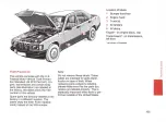 Предварительный просмотр 107 страницы Mercedes-Benz 190 E 2.3 1991 Owner'S Manual