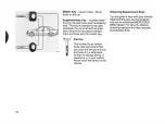 Preview for 26 page of Mercedes-Benz 190 E2.3 1985 Owner'S Manual