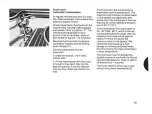 Preview for 67 page of Mercedes-Benz 190 E2.3 1985 Owner'S Manual