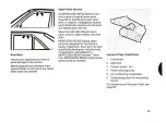 Preview for 85 page of Mercedes-Benz 190 E2.3 1985 Owner'S Manual