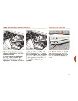 Preview for 73 page of Mercedes-Benz 1982 380 SL Owner'S Manual