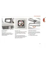 Preview for 39 page of Mercedes-Benz 1985 380SE Owner'S Manual