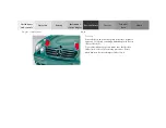 Preview for 336 page of Mercedes-Benz 2001 CL 500 Operator'S Manual