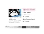 Preview for 262 page of Mercedes-Benz 2001 CLK 320 Operator'S Manual