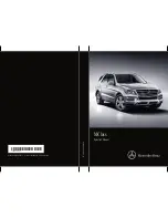 Mercedes-Benz 2001 M-Class Operator'S Manual preview