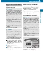 Предварительный просмотр 93 страницы Mercedes-Benz 2001 M-Class Operator'S Manual