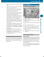 Предварительный просмотр 129 страницы Mercedes-Benz 2001 M-Class Operator'S Manual