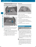 Предварительный просмотр 134 страницы Mercedes-Benz 2001 M-Class Operator'S Manual