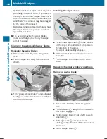 Предварительный просмотр 136 страницы Mercedes-Benz 2001 M-Class Operator'S Manual