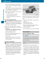 Предварительный просмотр 196 страницы Mercedes-Benz 2001 M-Class Operator'S Manual