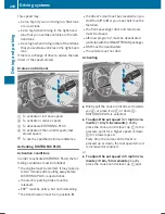 Предварительный просмотр 202 страницы Mercedes-Benz 2001 M-Class Operator'S Manual