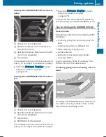 Предварительный просмотр 207 страницы Mercedes-Benz 2001 M-Class Operator'S Manual