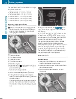 Предварительный просмотр 210 страницы Mercedes-Benz 2001 M-Class Operator'S Manual