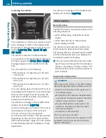 Предварительный просмотр 212 страницы Mercedes-Benz 2001 M-Class Operator'S Manual