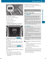 Предварительный просмотр 217 страницы Mercedes-Benz 2001 M-Class Operator'S Manual