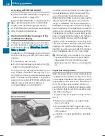 Предварительный просмотр 236 страницы Mercedes-Benz 2001 M-Class Operator'S Manual