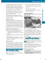 Предварительный просмотр 241 страницы Mercedes-Benz 2001 M-Class Operator'S Manual