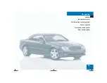 Preview for 20 page of Mercedes-Benz 2004 CL 500 Operator'S Manual