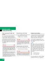 Preview for 111 page of Mercedes-Benz 2006 CL 500 Operator'S Manual