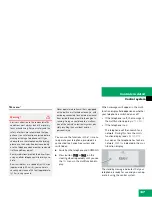 Preview for 148 page of Mercedes-Benz 2006 CL 500 Operator'S Manual