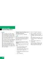 Preview for 205 page of Mercedes-Benz 2006 CL 500 Operator'S Manual